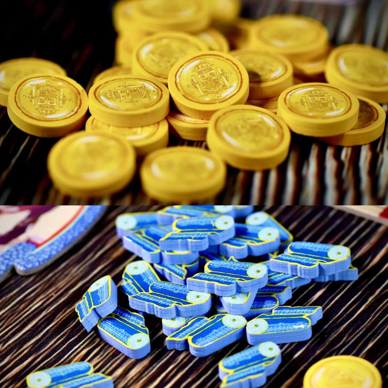 Board&Dice Accessories: Barcelona (2022) Upgrade pack - Image 2